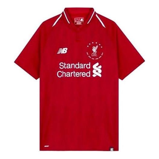 New Balance Liverpool FC 18 19 Signature T-Shirt Asia Sizing 'Red Pepper' MT930501-HME