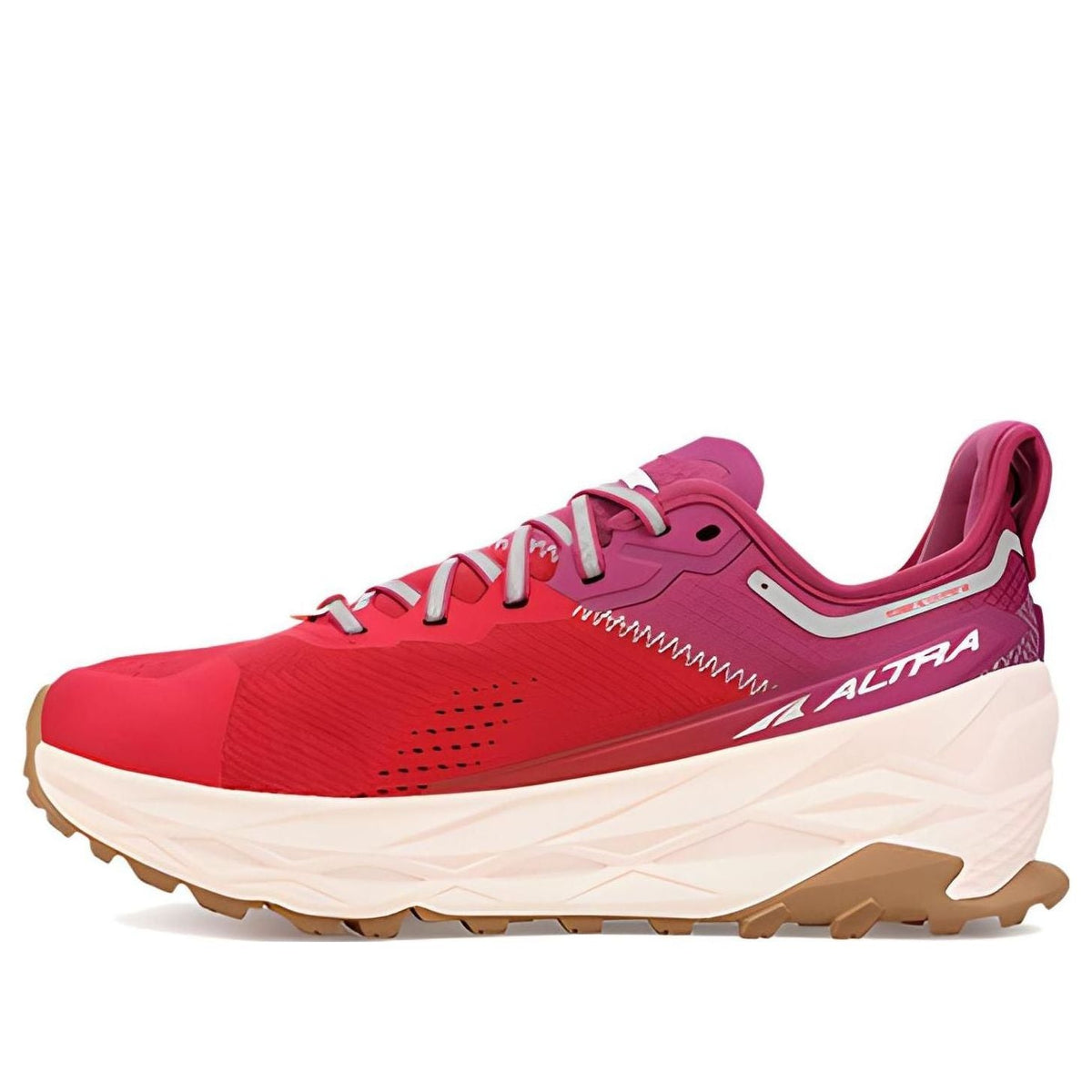 (WMNS) Altra Olympus 5 Running Shoes 'Red' AL0A7R74664