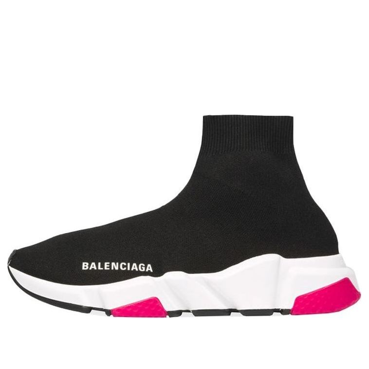 (WMNS) Balenciaga Speed Trainers 'Black Pink' 540681W05G01000