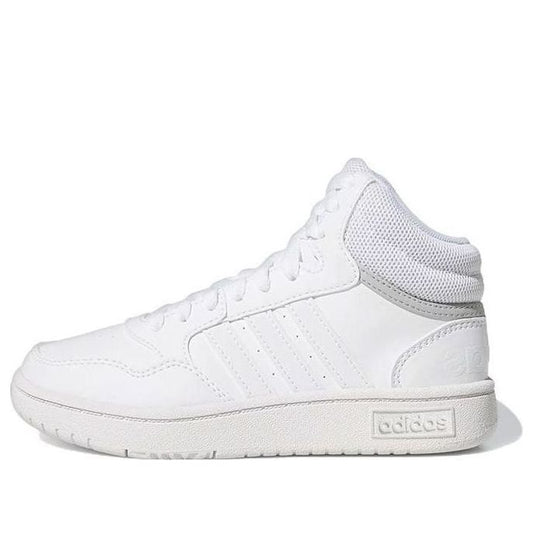 (GS) adidas Hoops Mid 'White Grey' GW0401