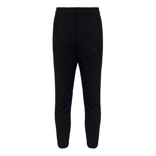 Nike Athleisure Casual Sports Cropped Pants Black 861680-010