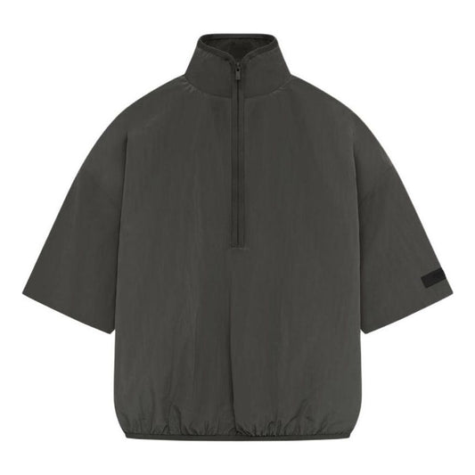 Fear of God Essentials SS24 Halfzip Mockneck Shirt 'Ink' 186SP244050F