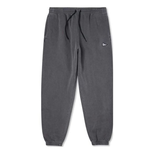 Converse Loose Fit Wearers Left Sneaker Patch Pigment Dyed Pant Asia Sizing 'Grey' 10024499-A01