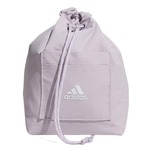 adidas Crossbody Drawstring Sport Casual Bag 'Purple' JJ2081