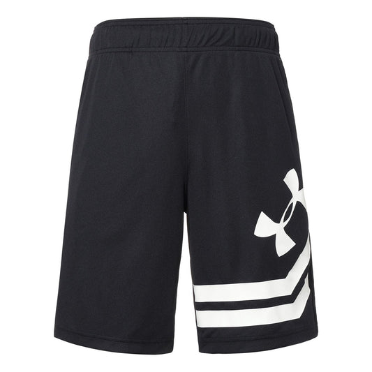 Under Armour Baseline Court Basketball Shorts 'Black White' 1351285-001