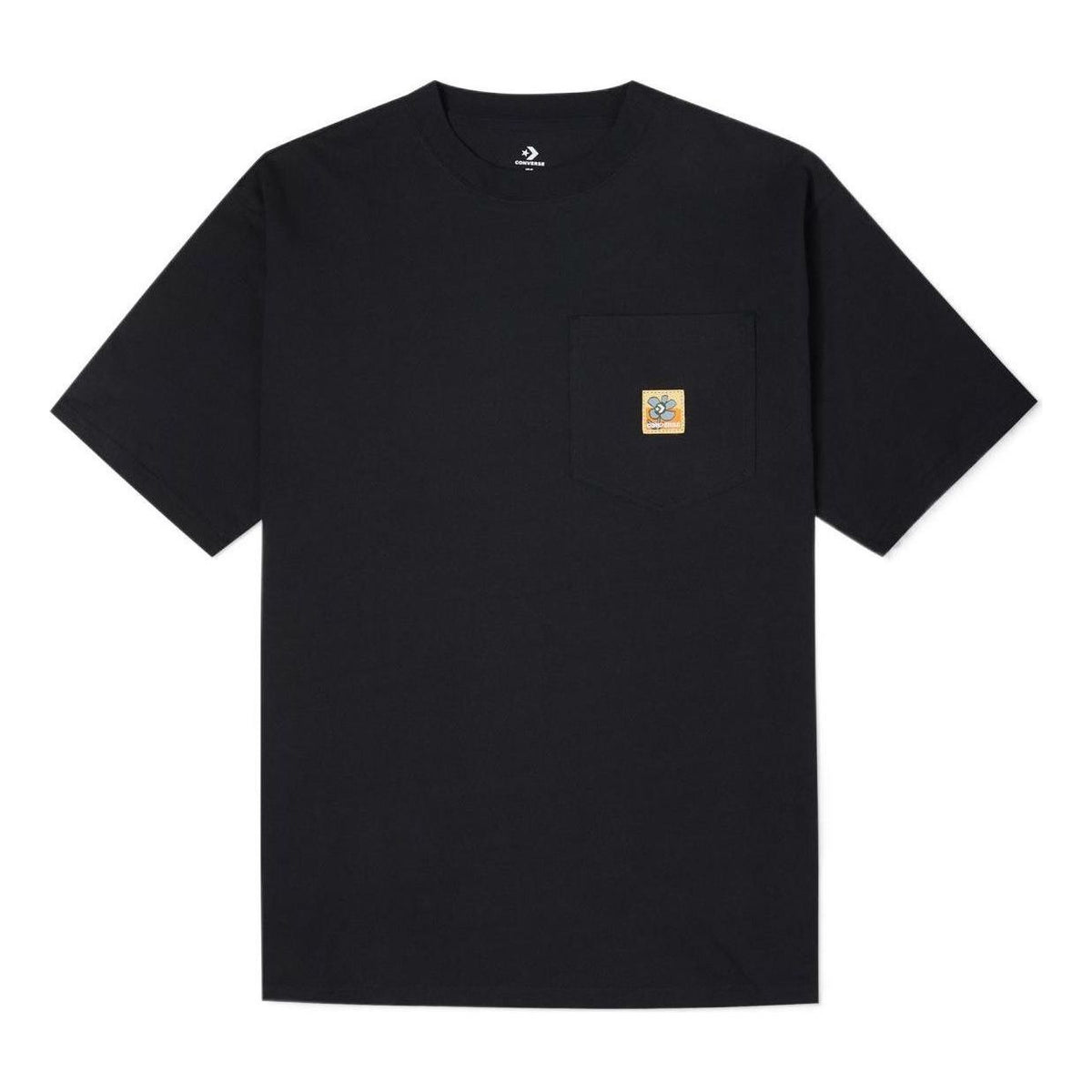 Converse Pocket Tee Asia Sizing 'Black' 10022931-A01