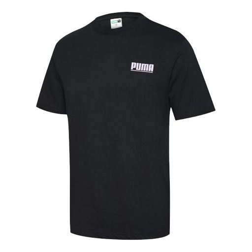 PUMA Round Neck Short Sleeve Black 598488-51