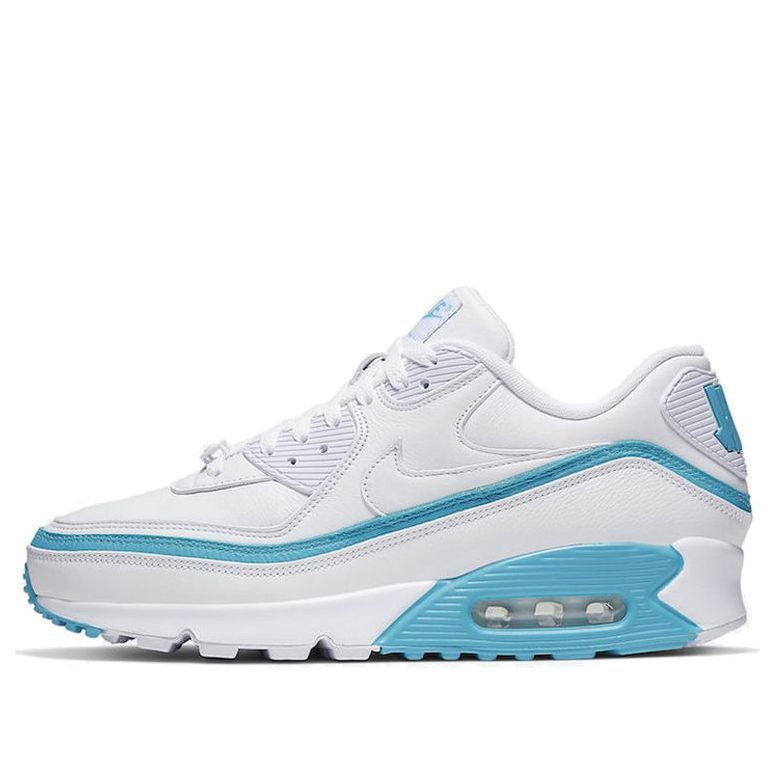 Nike x Undefeated Air Max 90 'White Blue Fury' CJ7197-102