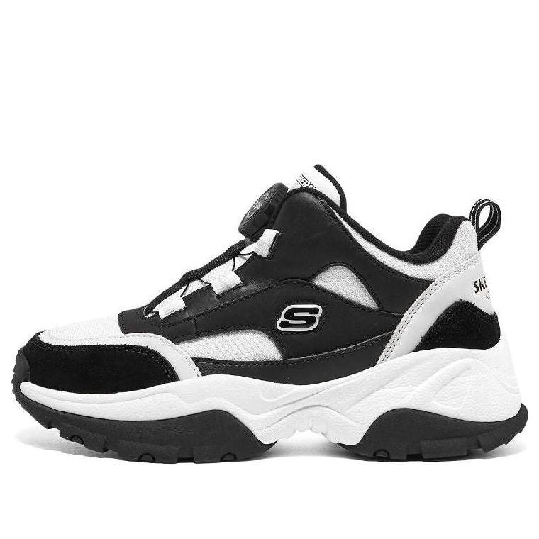 (GS) Skechers Kozmiks 'Black White' 302528L-BKW