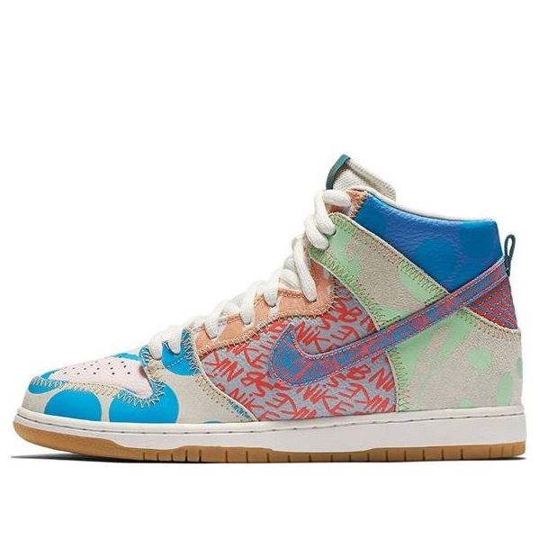 Nike x Thomas Campbell SB Dunk High 'What The' 918321-381