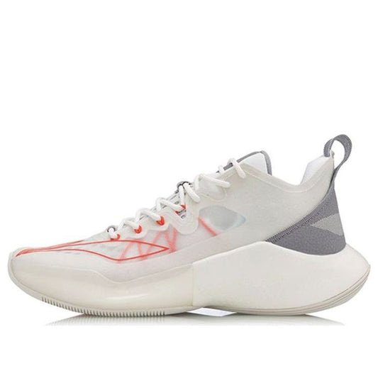 Li-Ning Sonic 8 Low 'White Red' ABAQ035-1