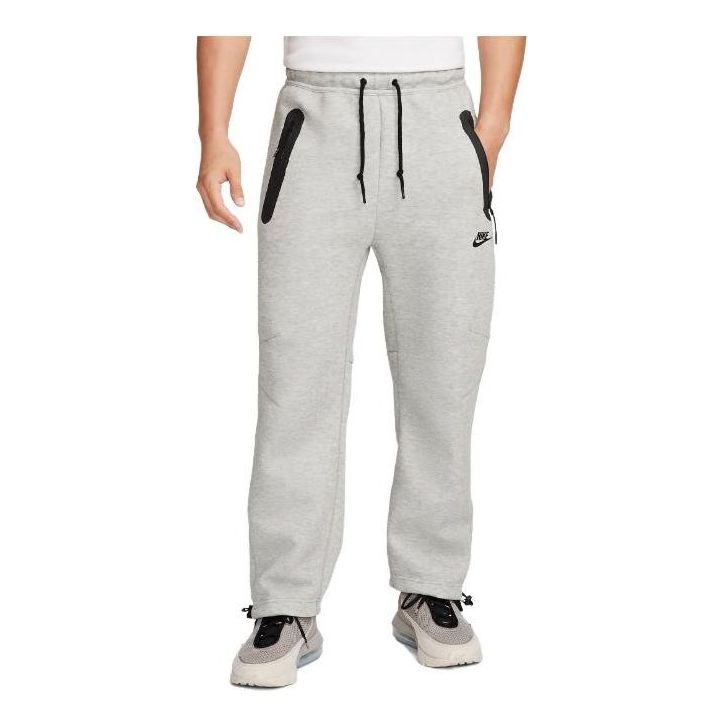 Nike Sportswear Tech Sweatpants Asia Sizing 'Grey' FB8013-063