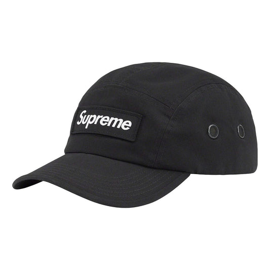 Supreme Military Camp Cap 'Black White' SUP-SS22-737