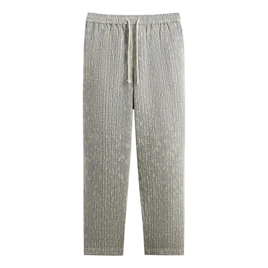 KITH SS24 Slub Boucle Barrow Pant 'Ink' KHM060526-432