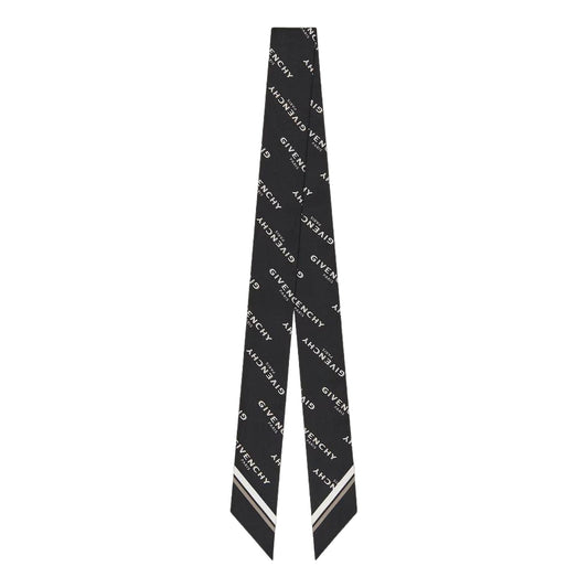 (WMNS) Givenchy SS26 GIVENCHY Shadow Bicolor Bandeau in Silk 'Black' BG00P3G002-001