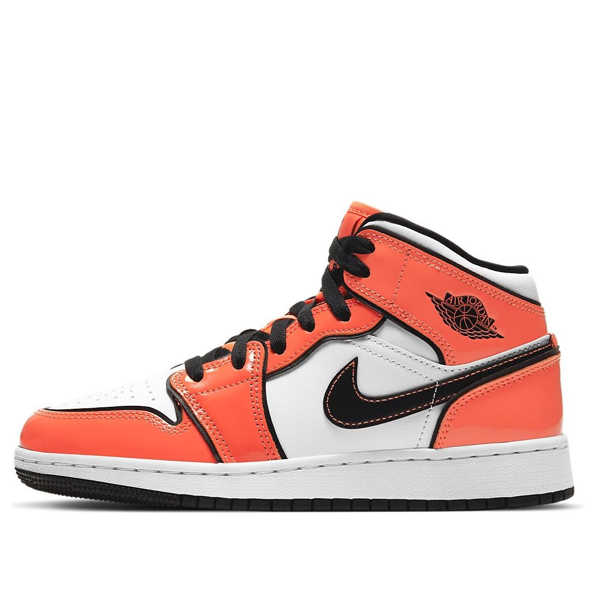 (GS) Air Jordan 1 Mid SE 'Turf Orange' BQ6931-802