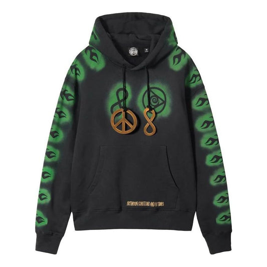 Stussy x Dries Van Noten Embroidered Hoodie 'Black' 318044