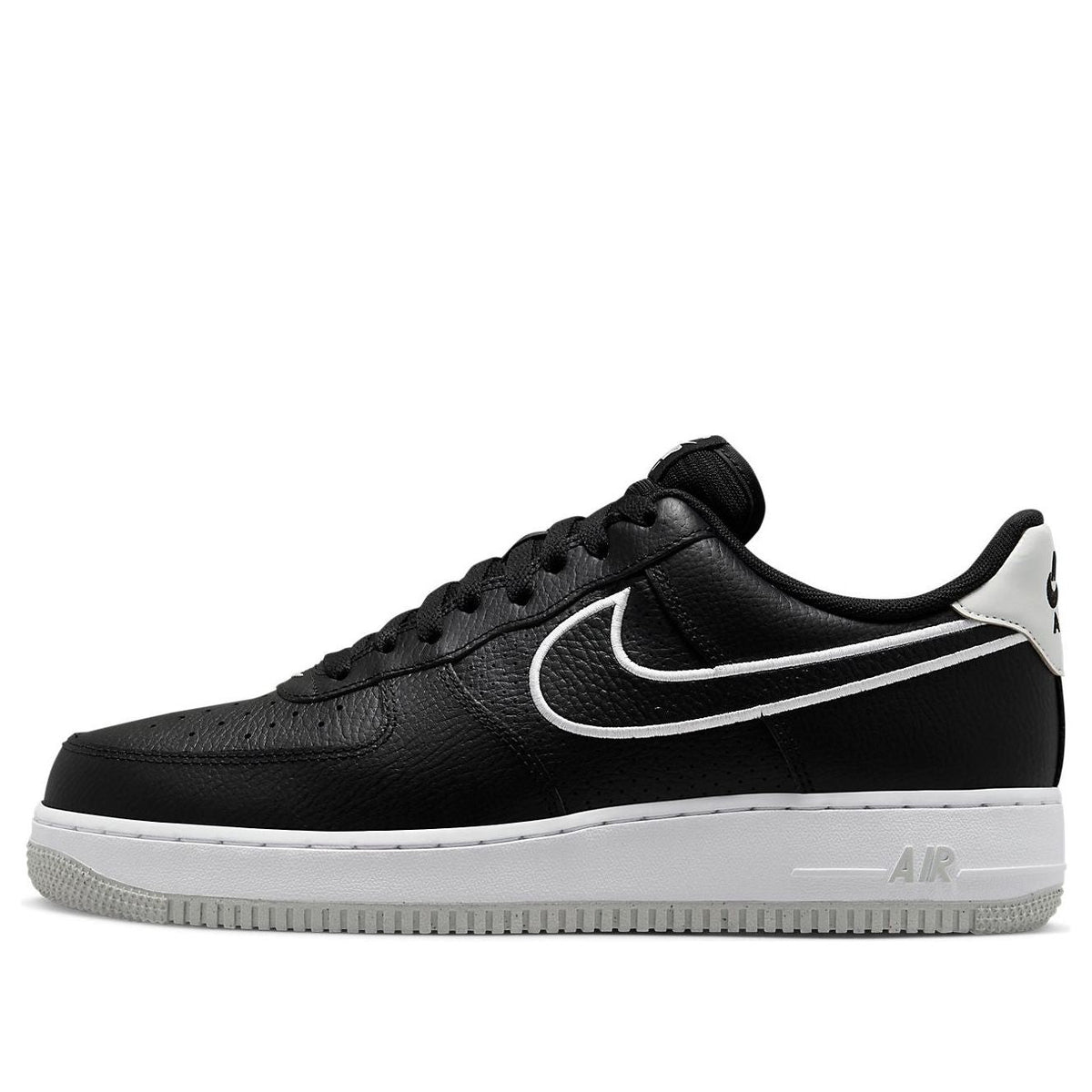 Nike Air Force 1 '07 'Embroidered Swoosh - Black' FJ4211-001