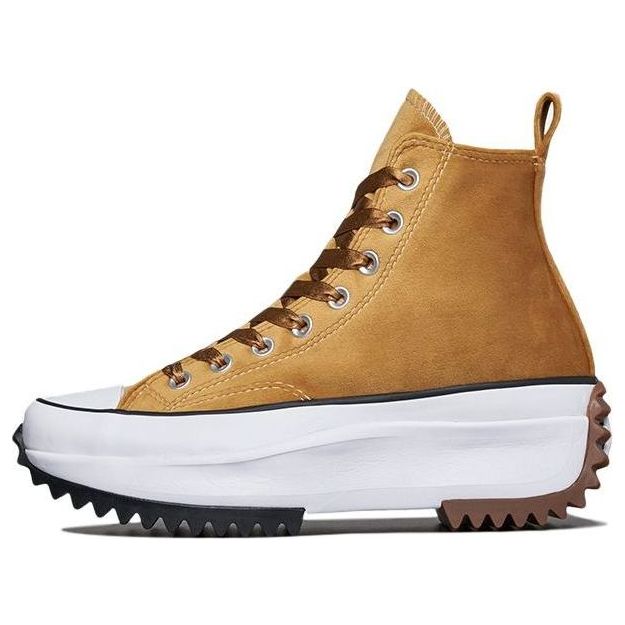 Converse Run Star Hike High-Top Canvas Shoes Yellow 172505C