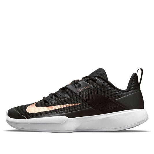 (WMNS) Nike Court Vapor Lite 'Black Metallic Red Bronze' DC3431-033