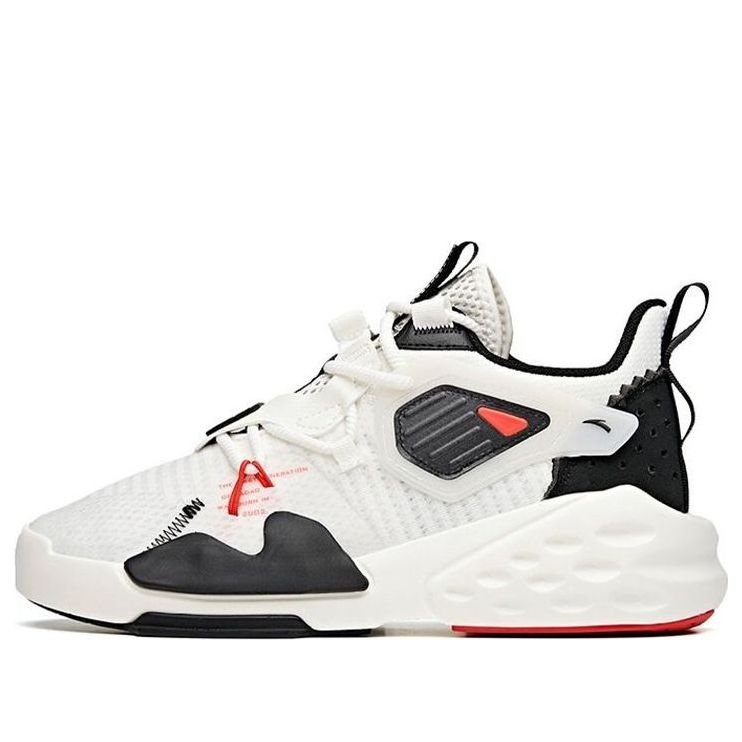 ANTA Baodao Low 'White Black' 112128084-5