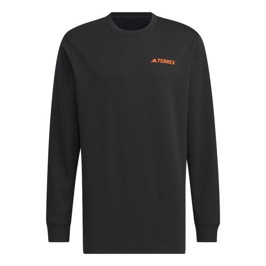 adidas LS GFX Tee 'Black' IT8846