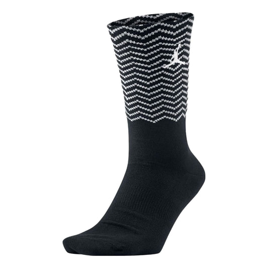 Air Jordan Retro 12 Crew Socks 'Black White' 724926-010
