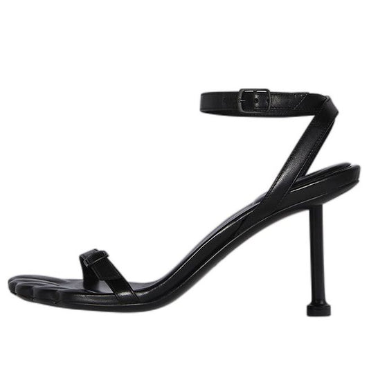 (WMNS) Balenciaga Afterhour 90mm Sandals 'Black' 678879WBCW01000