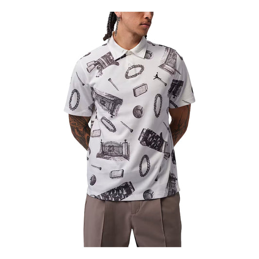 Jordan Dri-FIT Polo 'Sail Black' IU1301-133