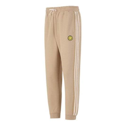 Men's adidas SMLY TP 1 Stripe Athleisure Casual Sports Long Pants/Trousers Khaki H45520