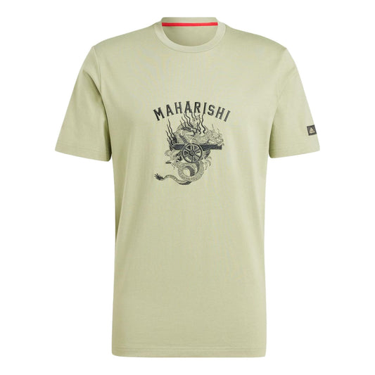 adidas Arsenal x Maharishi Jersey Asia Sizing 'Olive Green' IN4750
