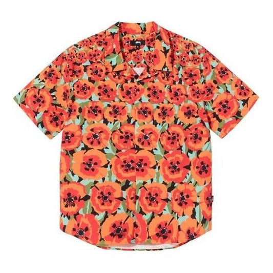 Stussy Poppy Shirt 'Orange' 1110166