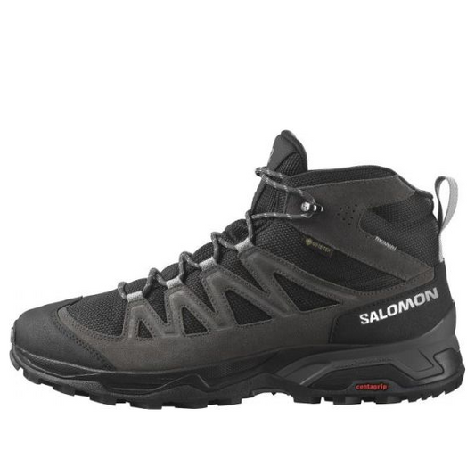 Salomon X Ward Leather Mid GTX 'Phantom Black' 471817