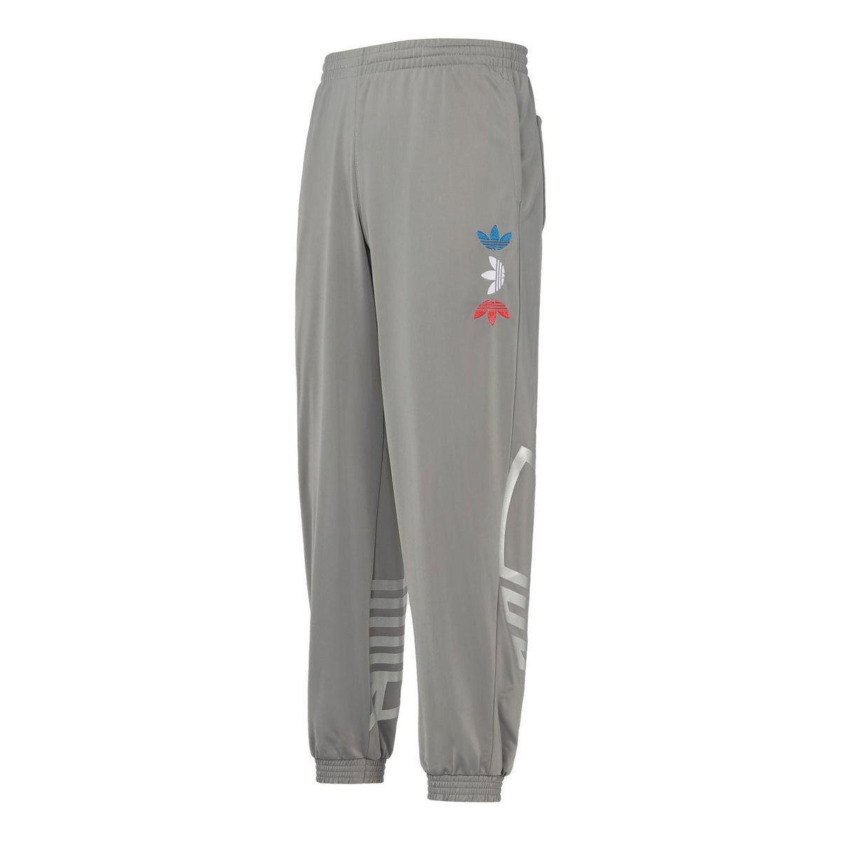 adidas originals Metallic Track Pants Logo Sports Pants Gray FS7324