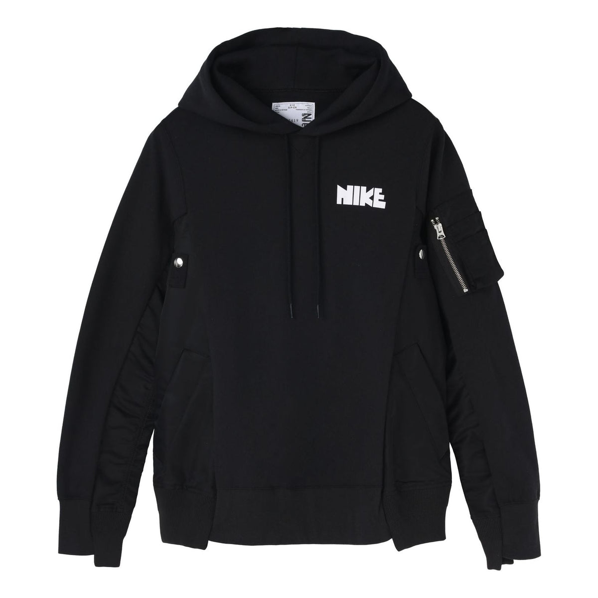 Nike x sacai Hoodie 'Black' CW2419-010