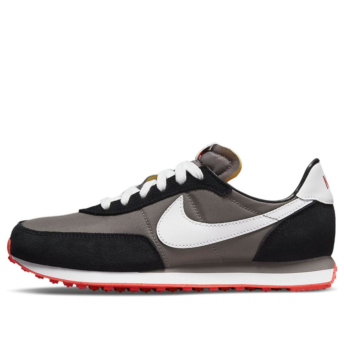 (GS) Nike Waffle Trainer 2 'Flat Pewter Siren Red' DC6477-005