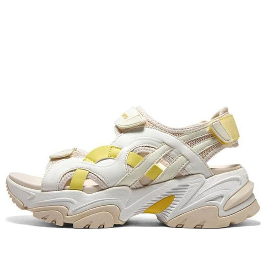 (WMNS) Skechers Stamina V2 'Beige Yellow' 119862-NTMT
