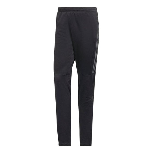 Men's adidas Logo Stripe Printing Casual Sports Pants/Trousers/Joggers Black HE2470