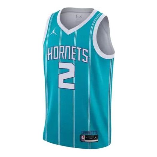 Air Jordan NBA Lamelo Ball Hornets Icon Edition 2022/23 Swingman Jersey #2 CN8016-453