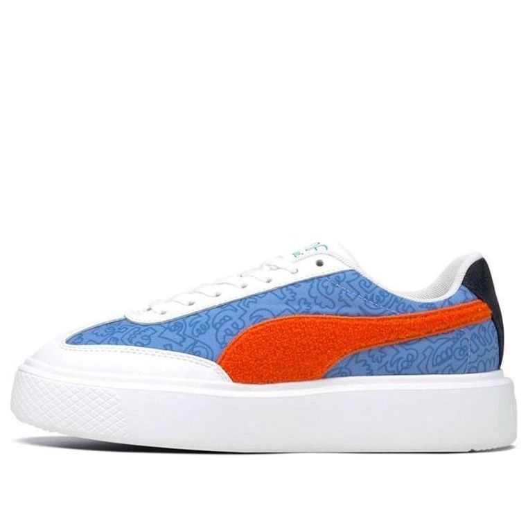 (WMNS) PUMA Mr. Doodle x Oslo Maja 'Ultramarine American Beauty' 375791-01