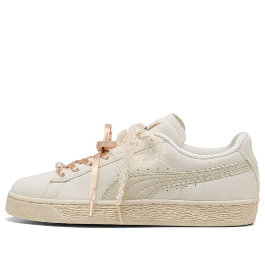 (WMNS) PUMA Suede Bloom 'Frosted Ivory Silver Fog' 408330-01