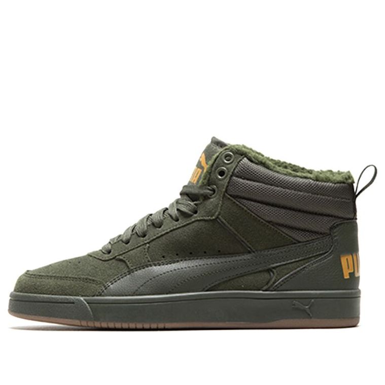 PUMA Rebound Street High Board Shoes Green 366994-02