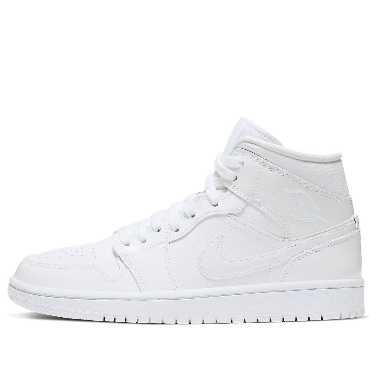 (WMNS) Air Jordan 1 Mid 'Triple White' BQ6472-100