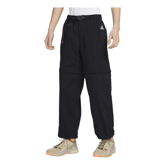 Nike x ACG Zip-Off Trail Pants Asia Sizing 'Black' DX6647-010