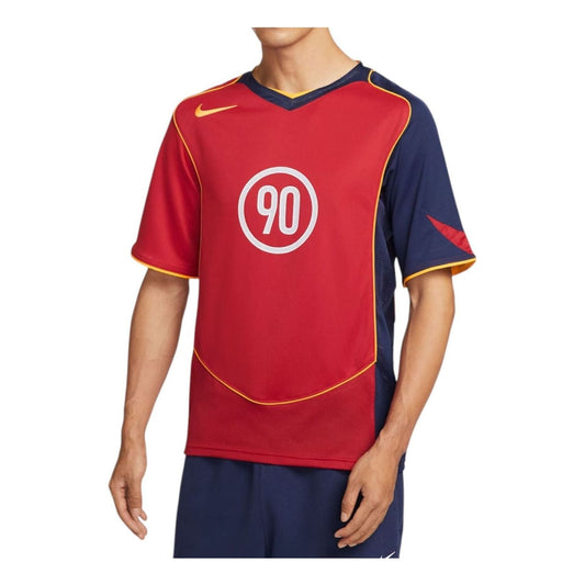 Nike Total 90 Dri-FIT Soccer Jersey 'Gym Red Navy' IB4209-687