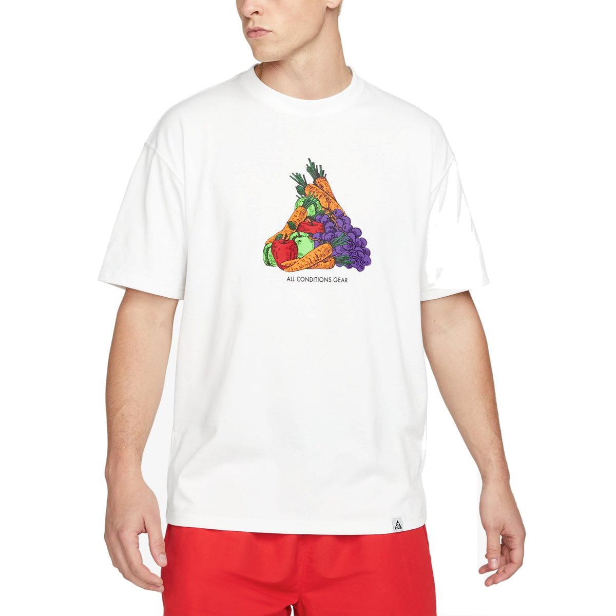 Nike x ACG Fruits Vegetable Logo Tee 'Summit White' DQ4954-121