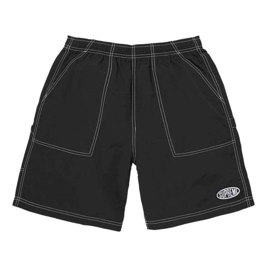 Supreme SS26 Nylon Painter Short 'Black' SUP-SS26-298-BLK