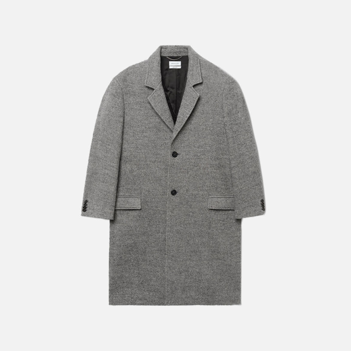 WOOL OVERCOAT - GREY